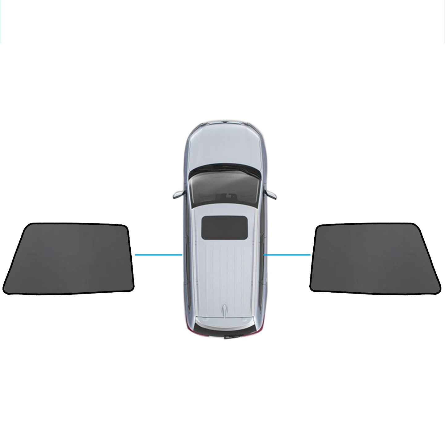 {{ Magnetic Mesh Sun Blind Shade Suitable for Subaru Outback 20-25 On Front / Rear }} - Buy Car Parts Online at {{ Kaka Auto Parts }}.