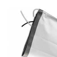 PVC Vinyl Awning Fabric Gray Fade 13-16FT Suitable For RV Caravan Trailer Camper