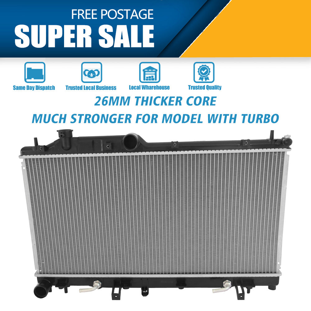 {{ RADIATOR For SUBARU LIBERTY FORESTER IMPREZA WRX OUTBACK EJ20 2. 0 EJ25 2. 5 340MM }} - Buy Car Parts Online at {{ Kaka Auto Parts }}.
