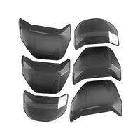 6x Tail Light Lamp Cover Trim Frame Suitable For Ford Mustang GT 2018-2022