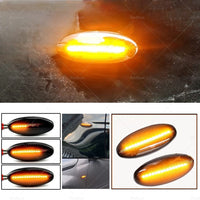 {{ 2x Dynamic Side Light Turn Signal Indicator Suitable For Nissan Navara D22 NP300 }} - Buy Car Parts Online at {{ Kaka Auto Parts }}.