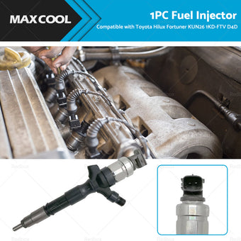 compare product Diesel Fuel Injector Suitable for Toyota Hilux Fortuner KUN26 1KD-FTV D4D 3. 0L