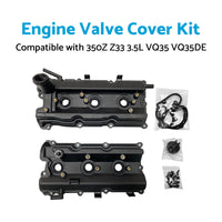 {{ 2PCS Engine Valve Cover Suitable For Nissan 350Z Z33 3. 5L VQ35 VQ35DE 2002-2006 }} - Buy Car Parts Online at {{ Kaka Auto Parts }}.